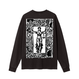 JUST IS | LONG SLEEVE T-SHIRT | DESIGN- EMBER