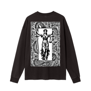 JUST IS | LONG SLEEVE T-SHIRT | DESIGN- AZTEC