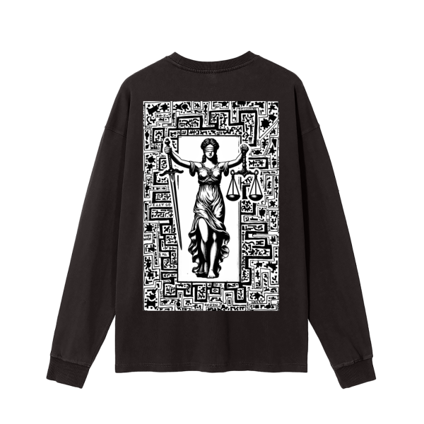 JUST IS | LONG SLEEVE T-SHIRT | DESIGN-CALCULUS