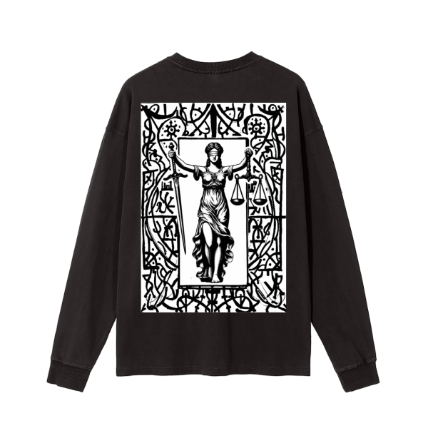 JUST IS | LONG SLEEVE T-SHIRT | DESIGN- BLACKSMITH