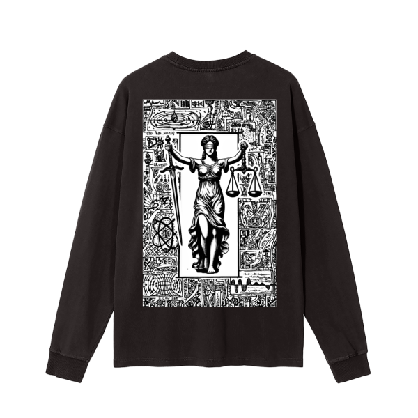 JUST IS | LONG SLEEVE T-SHIRT | DESIGN-EQUATION